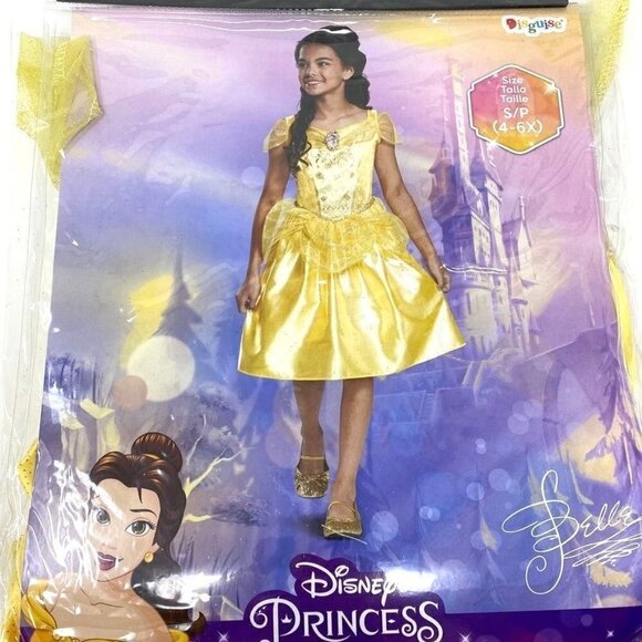 Disguise Disney Princess Belle Sz 3-4T - Picture 8 of 10